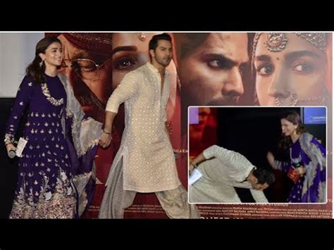 Kalank Official Trailer Launch Varun Aditya Roy Sanjay Dutt