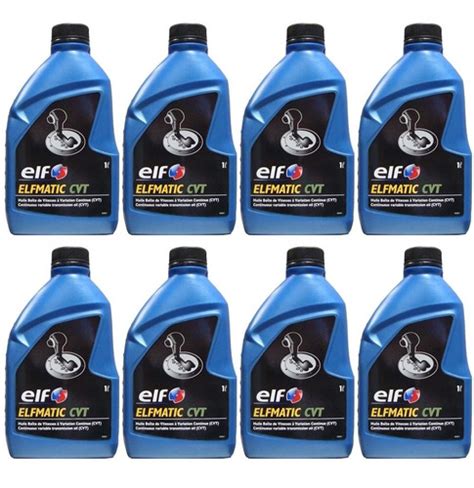 Kit Óleo 8 Unidades Elf Fluido Cvt Elfmatic 1l | Frete grátis