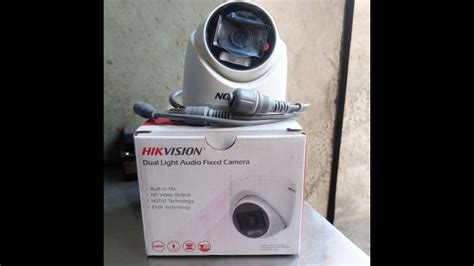 How To Introduce HikVision Dual Light Audio Fixed Camera Hikvision