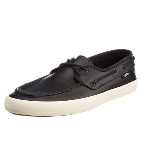 Vans Boat Black Casual Shoes - Buy Vans Boat Black Casual Shoes Online ...