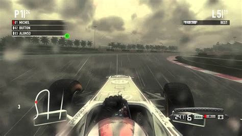 F1 2011 DeMichel Wyścig w deszczu o GP Malezji YouTube