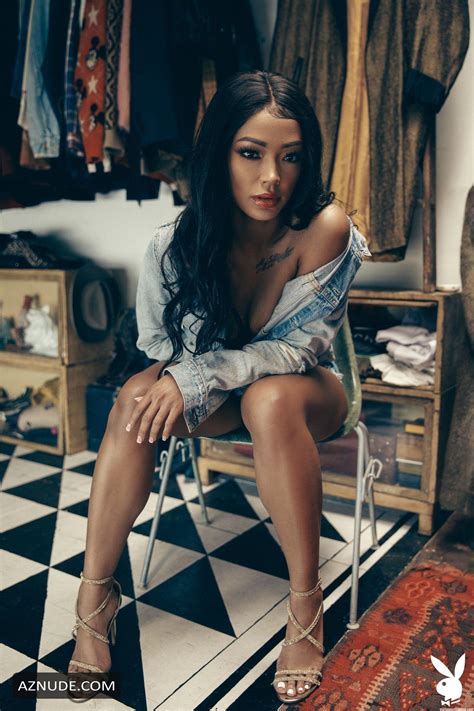 Harley Dean Sexy Poses Naked Showing Off Her Tits In A Playboy Photoshoot Aznude