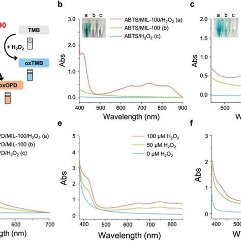 A Schematic Illustration Of Peroxidasemimic Activity Of Mil B