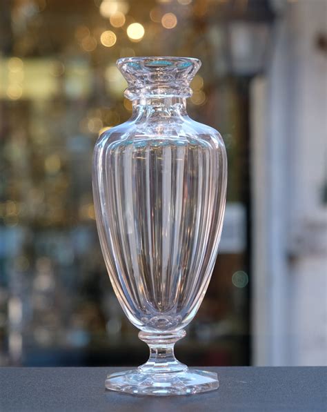 Vase Cristal Baccarat Xixe Galerie Maxime March Vernaison Puces De