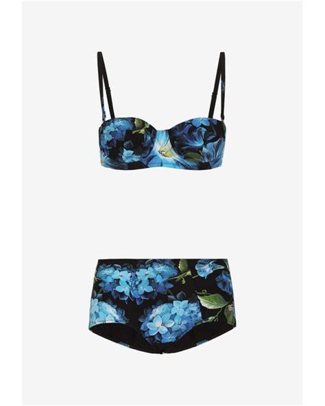 Dolce And Gabbana Bluebell Balconette Bikini Lyst