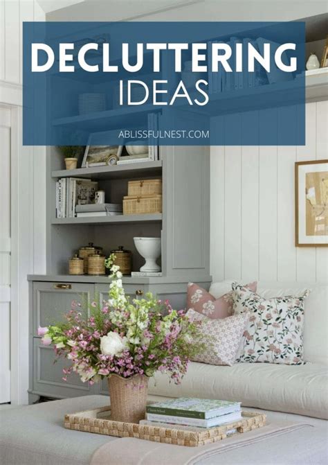 Decluttering Ideas Best