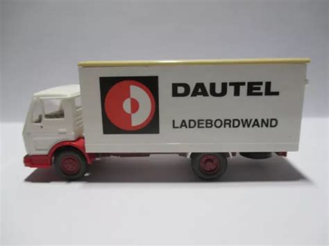 WIKING MODELLAUTO LKW Mercedes Benz MB NG 1017 Koffer 1 87 DAUTEL