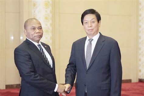 China S Top Legislator Meets Liberia S President Pro Tempore Of Senate