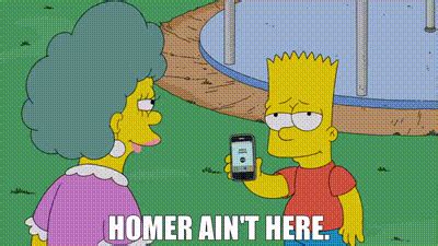 YARN Homer Ain T Here The Simpsons 1989 S27E22 Comedy Video