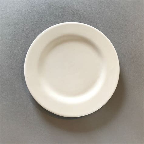 Small Rimmed Plate — Mini Potters Bristol