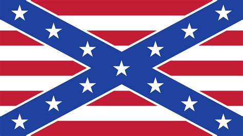 Confederate States of America Flag (Union Variant) by PeterSchulzDA on ...