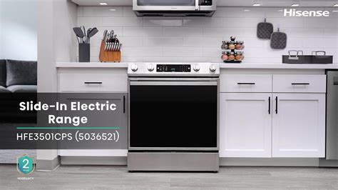 Hisense Slide In Electric Range Mo Hfe3501cps Youtube