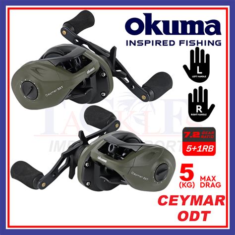 New Kg Max Drag Okuma Ceymar Odt Baitcasting Reel Bc Baitcast Reel