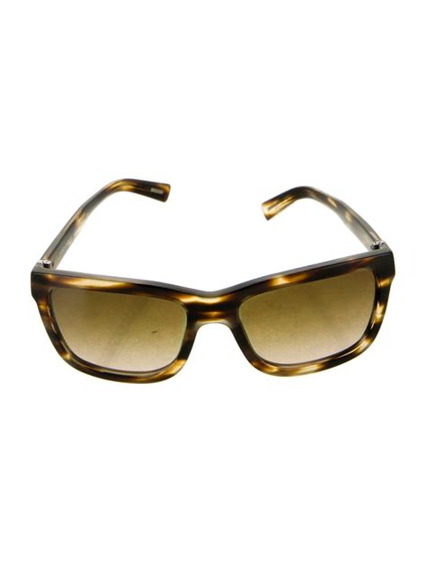 Dolce And Gabbana Shield Gradient Sunglasses Brown Sunglasses Accessories Dag442240 The