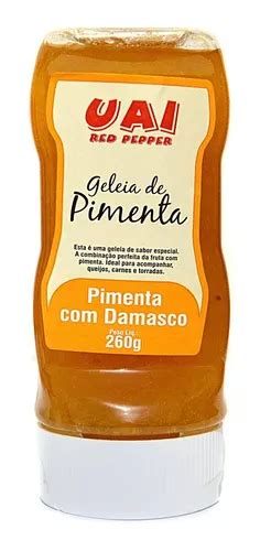 Geleia De Pimenta Uai Minas 260g Pimenta Damasco Parcelamento Sem