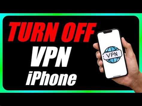 How To Turn Off Vpn On Iphone Ios Youtube