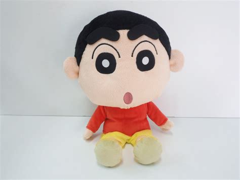 san ei crayon shin chan plush doll shin chan   tjn