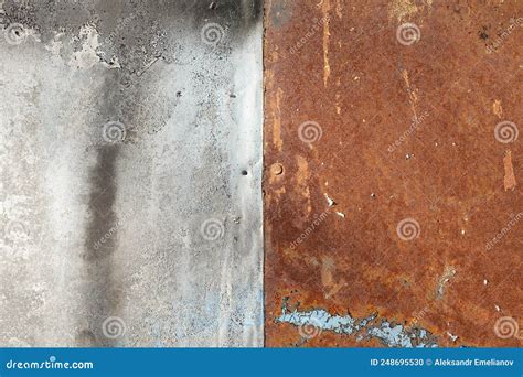 Iron, rusty texture stock photo. Image of paint, design - 248695530