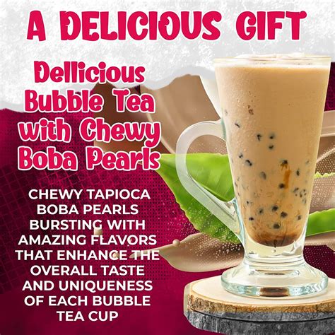 Fusion Select 5-Pack Authentic Instant Brown Sugar Boba Tea Kit with