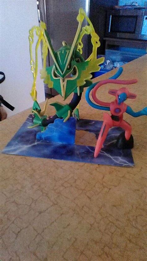 Mega Rayquaza and Rayquaza Vs Deoxys Pokémon Amino