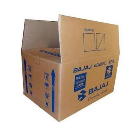 Kraft Paper 9 Ply Printed Corrugated Box For Packaging Box Capacity