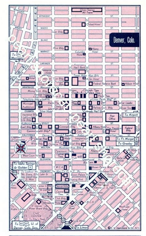 Detailed Map Of Colorado Cities