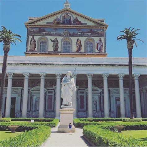 Basilica Di San Paolo Fuori Le Mura Una Delle Quattro Basiliche