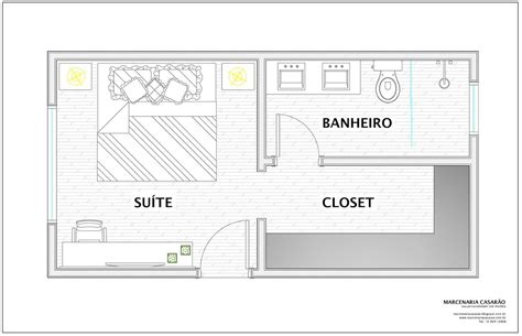 Planta De Quarto Closet Espa Os Para Guardar As Roupas