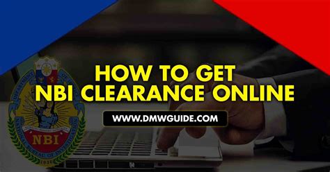 NBI Clearance Online Application And Renewal DMW Guide