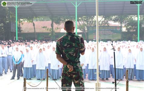 Alumni Berkarir Di Tni Berikan Motivasi Kepada Peserta Didik Man Asahan