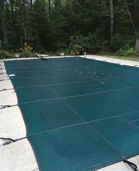 20 x 40 King99 Mesh Safety Pool Cover with 20 Yr Warranty (Cover Color ...