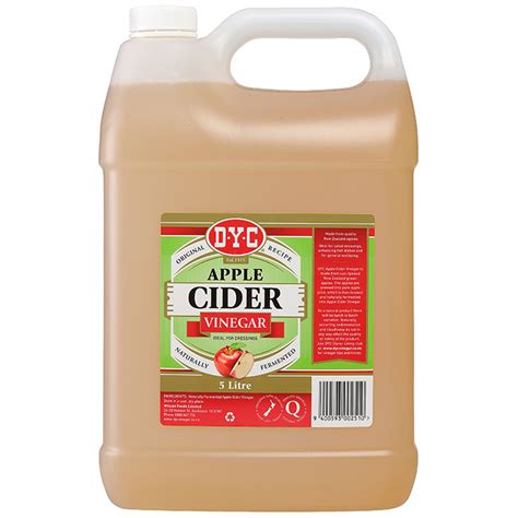 Dyc Vinegar Apple Cider 5l Dyc