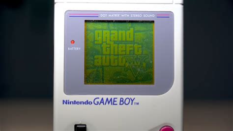 Heres Grand Theft Auto 5 On An Original Game Boy Somehow Pc Gamer