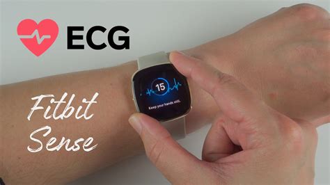 Fitbit Sense Ecg How To Use First Time Youtube