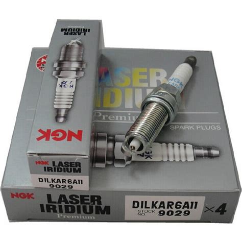 NGK DILKAR6A-11 LASER IRIDIUM SPARK PLUG - Nissan Sunny/ Sentra N17 ...