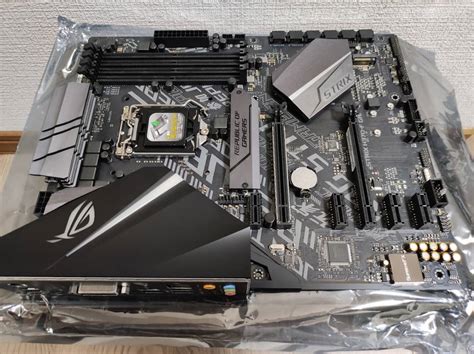 【目立った傷や汚れなし】asus Rog Strix H370 F Gaming Atxマザーボード Lga1151の落札情報詳細