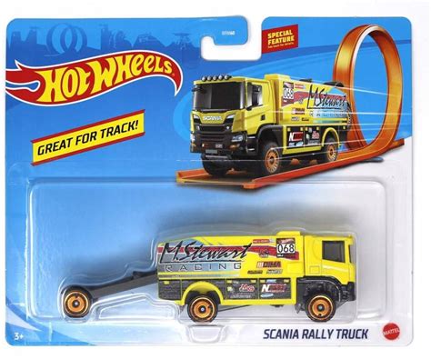 Hot Wheels Ci Ar Wka Scania Niska Cena Na Allegro Pl