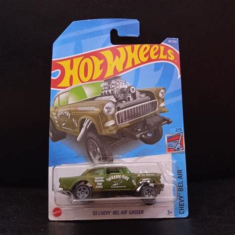 Jual Hotwheels Hot Wheels Chevy Bel Air Gasser Triassic New Jakarta
