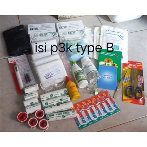 Jual Isi Kotak P3k Type A B Dan C Termurah Shopee Indonesia