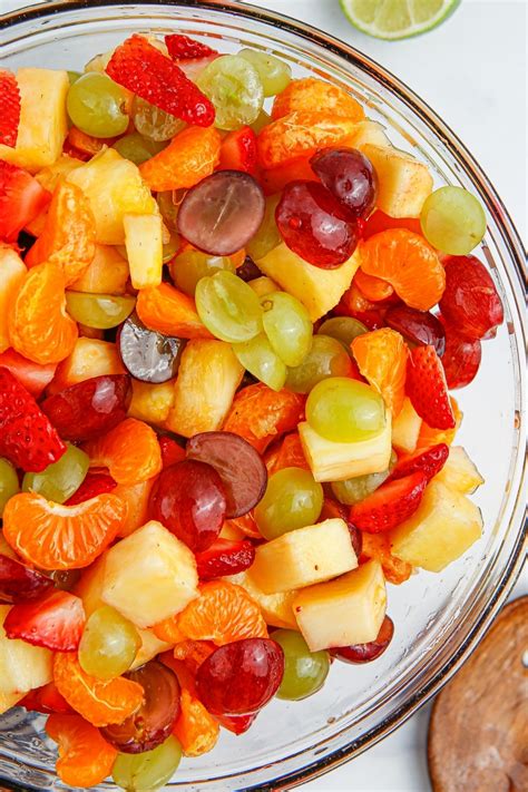 Honey Lime Fruit Salad