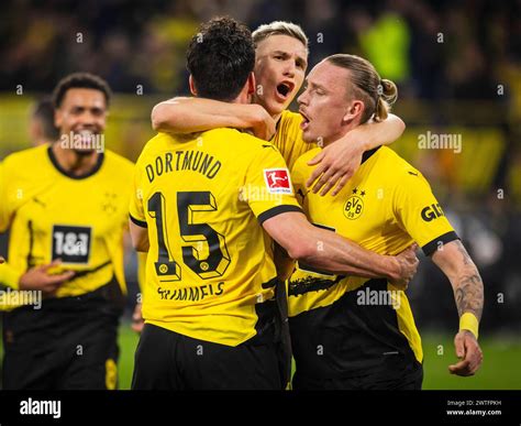 Dortmund Germany Th Mar Torjubel Mats Hummels Bvb Nico