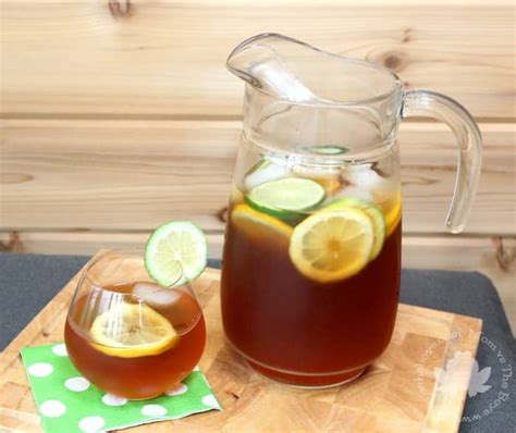 Iced Tea Sangria Recipe - Mom vs the Boys