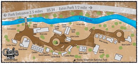 Downtown Estes Park Map