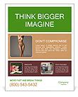 Nude Woman Poster Template Design ID 0000016170 SmileTemplates