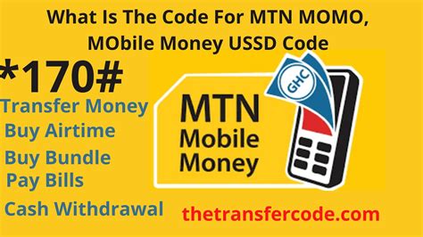 What Is The Code For Mtn Momo Mobile Money Ussd Code