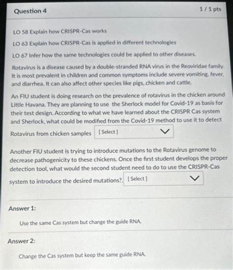 Solved LO 58 Explain how CRISPR-Cas works LO 63 Explain how | Chegg.com 