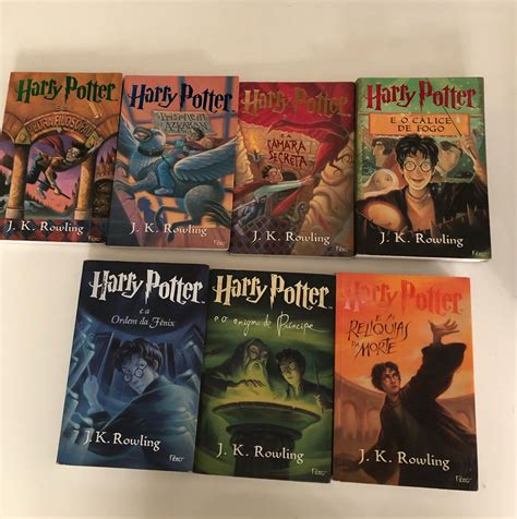 Coleção Completa Harry Potter Livro Rocco Usado 66775447 enjoei