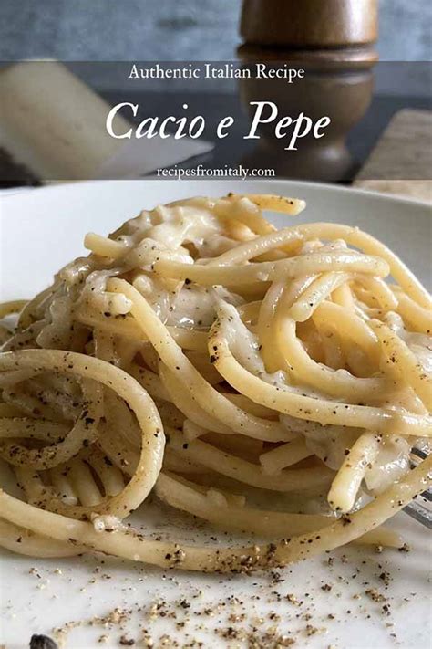 How To Make The Best Cacio E Pepe Recipe Recipes From Italy