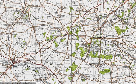 Historic Ordnance Survey Map of Barney, 1946 - Francis Frith