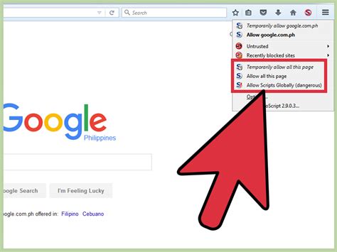 How To Enable Javascript In Mozilla Firefox